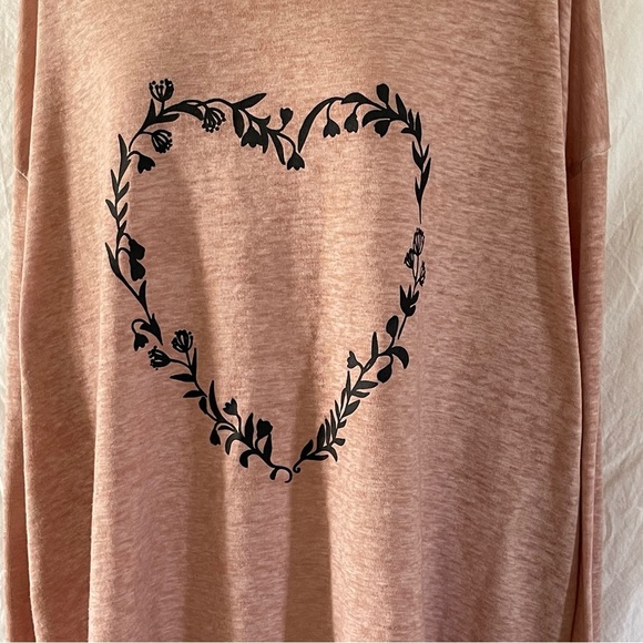 C&C California peach sweater size 2XL - Picture 3 of 6